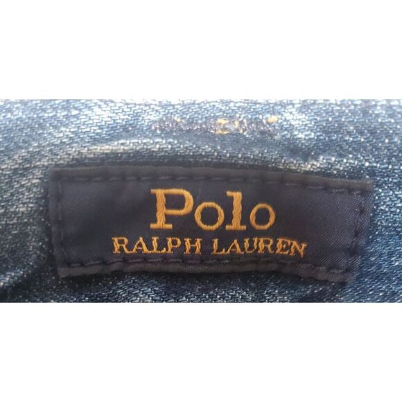 Polo Ralph Lauren Jeans 50x32 NWT The Hampton Relaxed Straight Denim Made Mexico - Picture 9 of 15